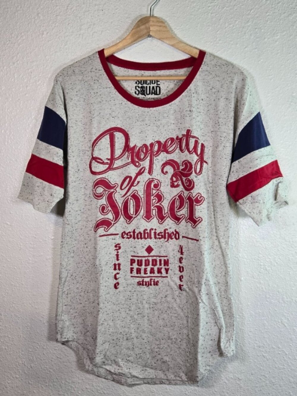 Suicide Squad - Property of Joker quarter sleeve Tee